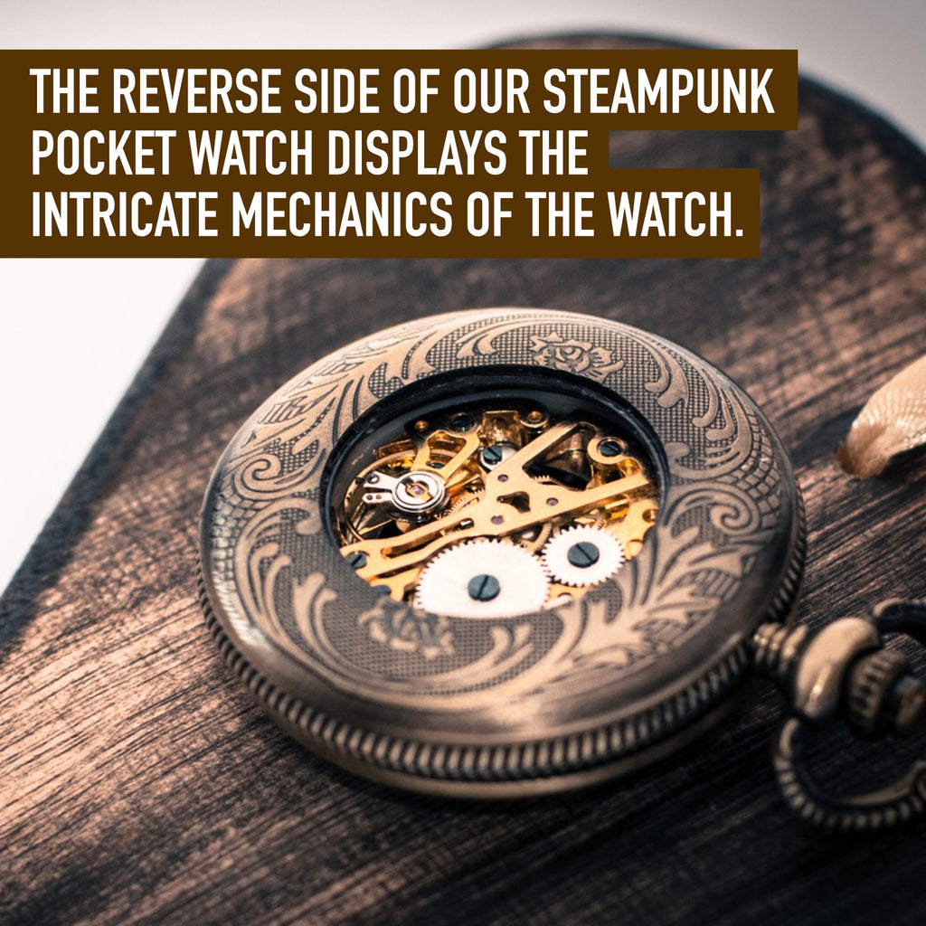 Steampunk pocket watch for Andy